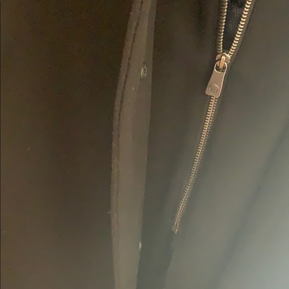 Hart Schaffner Marx Wool Blend Classic Fit Stand Collar Zip Bib Lined Car Coat - Picture 8 of 11